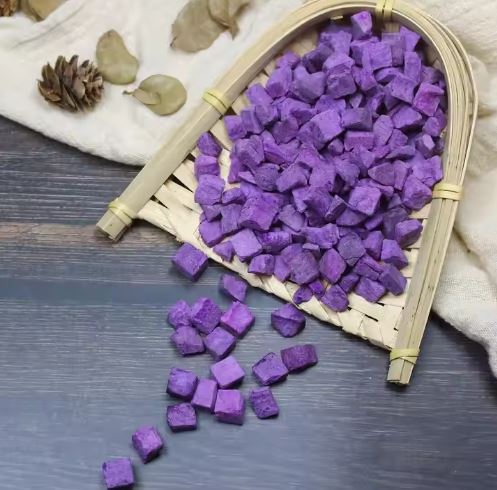 Freeze Dried Purple Sweet Potato Cube